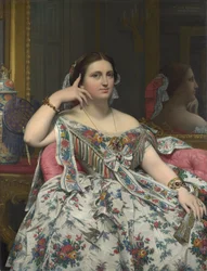 Madame Moitessier, 1856